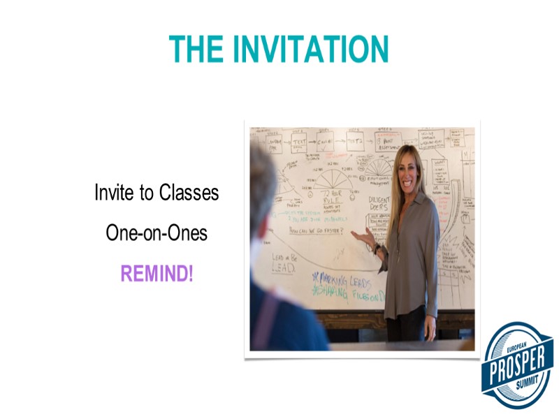 Invite to Classes One-on-Ones REMIND! THE INVITATION